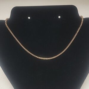Bronze Metal Box Chain